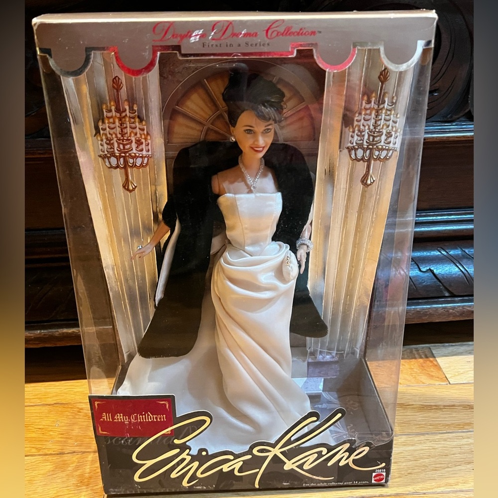 Vintage 1998 Barbie Mattel All My Children Erica Kane Soap Opera Doll New In Box